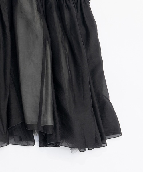 シアーボリュームキャミドレス / Sheer Volume Cami Dress