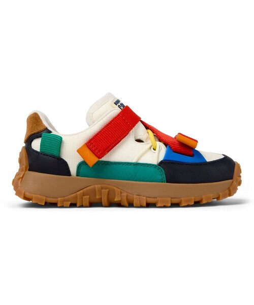 CAMPER（カンペール）の「[カンペール] TWINS KIDS BY BOBO CHOSES / フラットシューズ（スニーカー・キッズ・ホワイト・20.0cm/18.5cm/20.5cm/19.0cm）」の3枚目の写真