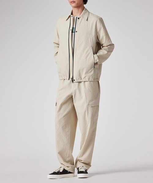 Paul smith エアリーシアサッカー　ワイドカーゴパンツ Paul Smith｜エアリーシアサッカー ワイドカーゴパンツ