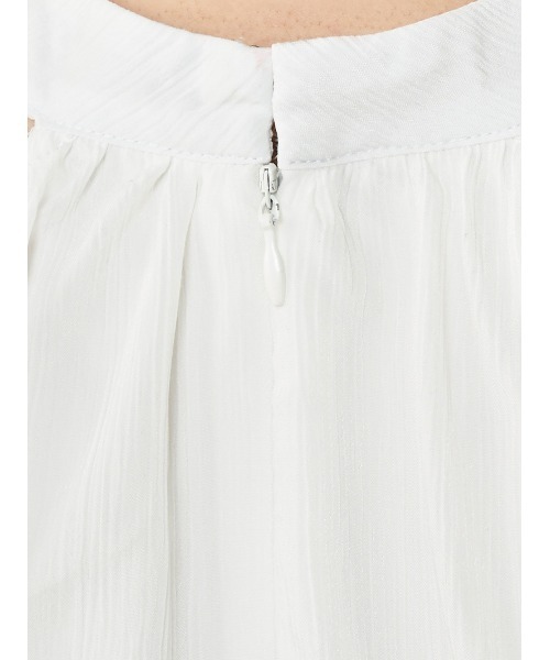 Darich（ダーリッチ）の「ボリュームシフォンミニワンピース（ワンピース・レディース・サックスブルー/ベージュ/ホワイト・FREE/FL）」の17枚目の写真