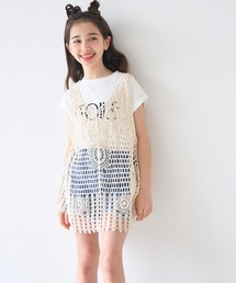 coca（coca） | キッズ 鍵あみレースタンクトップ(タンクトップ)