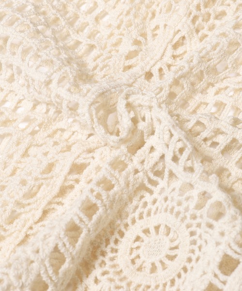 coca（coca）（コカ）の「キッズ 鍵あみレースタンクトップ（タンクトップ・キッズ・アイボリー・L/M/XL）」の13枚目の写真