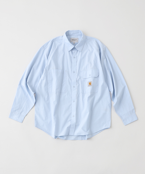 Carhartt ★ デイリーユースにぴったり Irwin 定番 ロゴ シャツ セール】CARHARTT WIP / カーハート ダブリューアイピー L/S