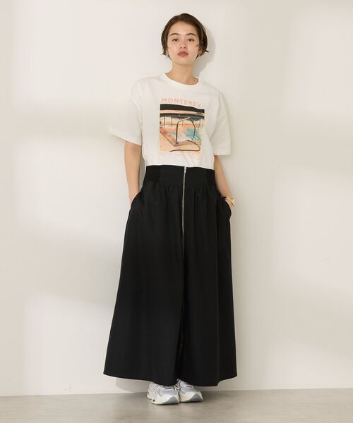 AMERICAN HOLIC(アメリカンホリック)の「フォトプリントTシャツ(Tシャツ/カットソー・レディース・オフホワイト/サックスブルー・L/M)」の8枚目の写真