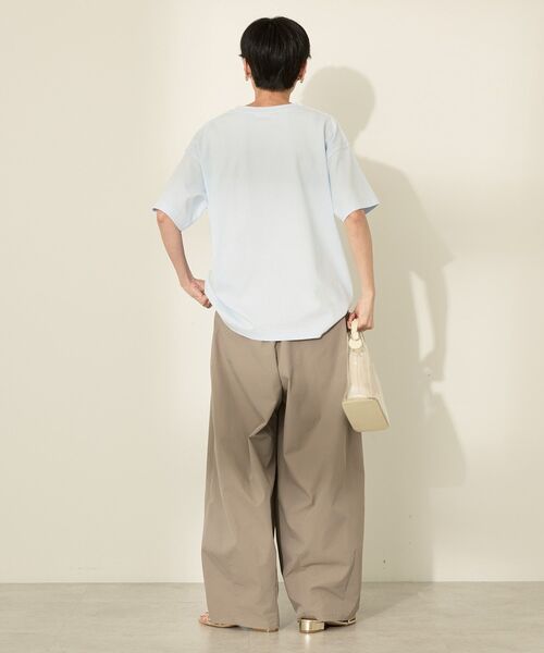 AMERICAN HOLIC(アメリカンホリック)の「フォトプリントTシャツ(Tシャツ/カットソー・レディース・オフホワイト/サックスブルー・L/M)」の17枚目の写真