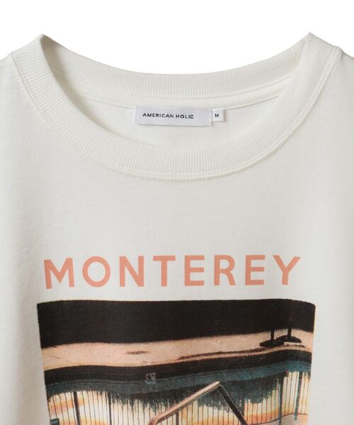 AMERICAN HOLIC(アメリカンホリック)の「フォトプリントTシャツ(Tシャツ/カットソー・レディース・オフホワイト/サックスブルー・L/M)」の20枚目の写真