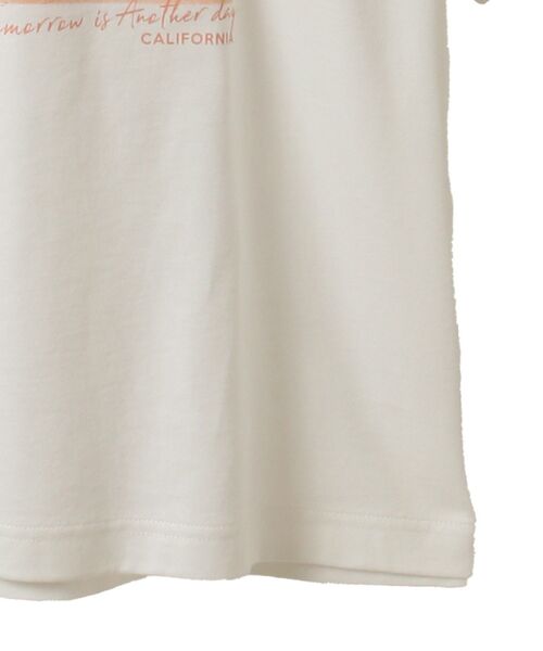 AMERICAN HOLIC(アメリカンホリック)の「フォトプリントTシャツ(Tシャツ/カットソー・レディース・オフホワイト/サックスブルー・L/M)」の22枚目の写真