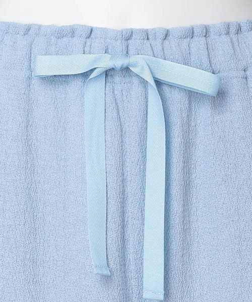 KID BLUE（キッドブルー）の「キッドブルー -梨地ＪＱ -6分丈ボトムス -KRBP548 -kidblue（その他パンツ・レディース・アイボリー/サックスブルー・M）」の12枚目の写真