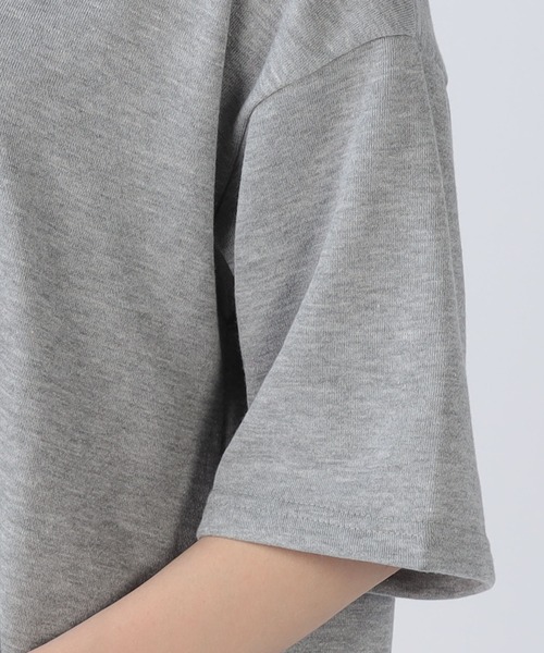 CECIL McBEE(セシルマクビー)の「ワッペンロゴパーカーワンピース(ワンピース・レディース・ブラック/グレー・MEDIUM/LARGE)」の7枚目の写真