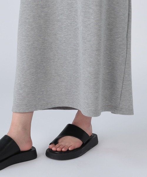 CECIL McBEE(セシルマクビー)の「ワッペンロゴパーカーワンピース(ワンピース・レディース・ブラック/グレー・MEDIUM/LARGE)」の8枚目の写真