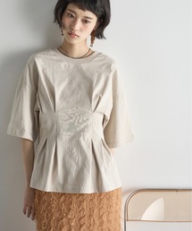 ウエストタックハーフスリーブTシャツ
