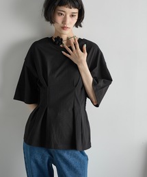 THE YOn | ウエストタックハーフスリーブTシャツ(Tシャツ/カットソー)