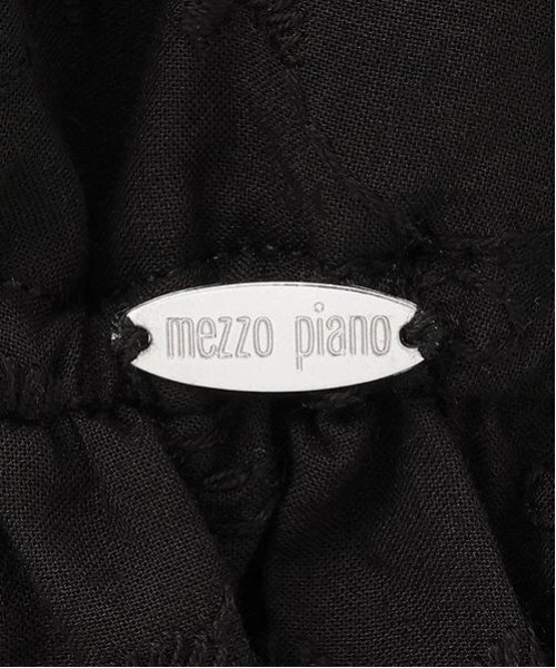 mezzo piano(メゾピアノ)の「リボンレース コットンブラウス(シャツ/ブラウス・キッズ・オフホワイト/ブラック・130cm/120cm/140cm)」の6枚目の写真