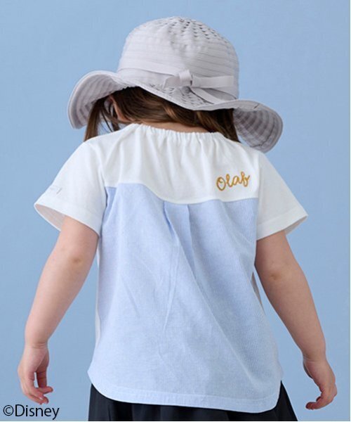 petit main（プティマイン）の「【Disney】オラフアップリケTシャツ（Tシャツ/カットソー・キッズ・オフホワイト/ネイビー/ブラック・80ｃｍ/110cm/120cm/90cm/100cm/130cm）」の6枚目の写真