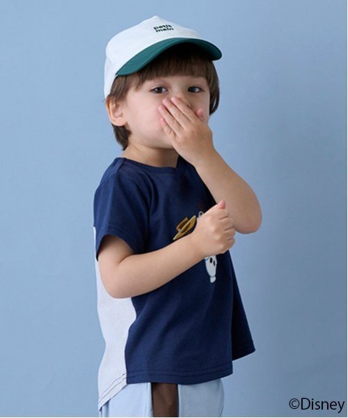petit main（プティマイン）の「【Disney】オラフアップリケTシャツ（Tシャツ/カットソー・キッズ・オフホワイト/ネイビー/ブラック・80ｃｍ/110cm/120cm/90cm/100cm/130cm）」の8枚目の写真