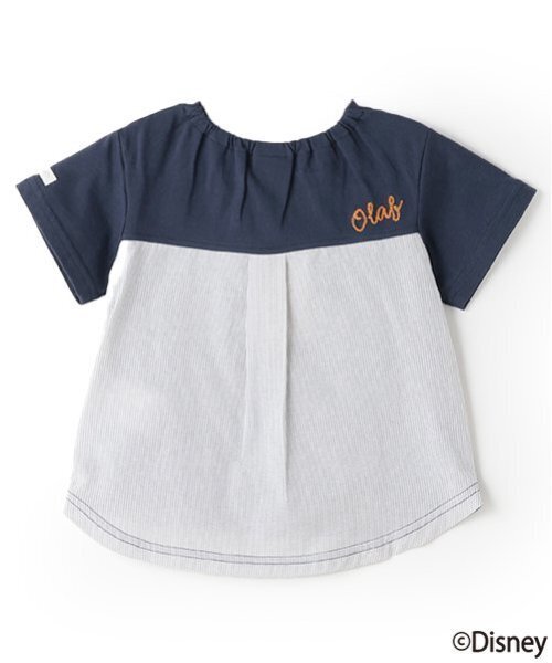 petit main（プティマイン）の「【Disney】オラフアップリケTシャツ（Tシャツ/カットソー・キッズ・オフホワイト/ネイビー/ブラック・80ｃｍ/110cm/120cm/90cm/100cm/130cm）」の20枚目の写真