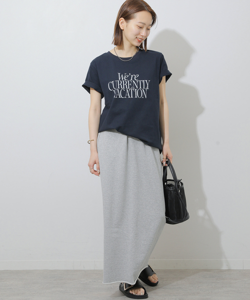 JOURNAL STANDARD relume（ジャーナルスタンダード　レリューム）の「WereロゴTEE（Tシャツ/カットソー・レディース・ネイビー/ホワイト/ホワイト系その他・FREE）」の17枚目の写真