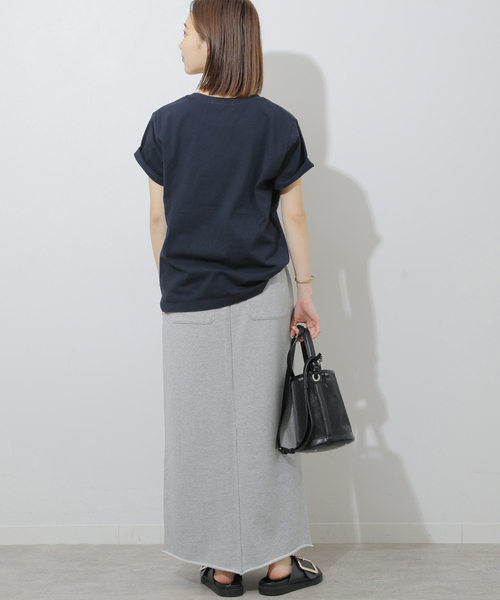 JOURNAL STANDARD relume（ジャーナルスタンダード　レリューム）の「WereロゴTEE（Tシャツ/カットソー・レディース・ネイビー/ホワイト/ホワイト系その他・FREE）」の18枚目の写真