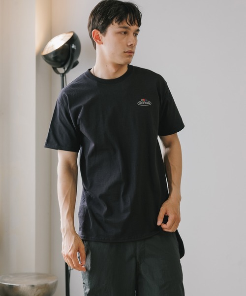 FRUIT OF THE LOOM(フルーツオブザルーム)の「FRUIT OF THE LOOM /フルーツオブザルーム Embroidery T-Shirt Tシャツ メンズ 秋物 秋服 2026年秋冬(Tシャツ/カットソー・メンズ・ホワイト/ブラック/グレー・XL/M/L)」の1枚目の写真