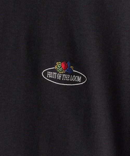 FRUIT OF THE LOOM(フルーツオブザルーム)の「FRUIT OF THE LOOM /フルーツオブザルーム Embroidery T-Shirt Tシャツ メンズ 秋物 秋服 2026年秋冬(Tシャツ/カットソー・メンズ・ホワイト/ブラック/グレー・XL/M/L)」の16枚目の写真