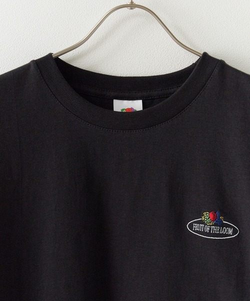 FRUIT OF THE LOOM(フルーツオブザルーム)の「FRUIT OF THE LOOM /フルーツオブザルーム Embroidery T-Shirt Tシャツ メンズ 秋物 秋服 2026年秋冬(Tシャツ/カットソー・メンズ・ホワイト/ブラック/グレー・XL/M/L)」の18枚目の写真