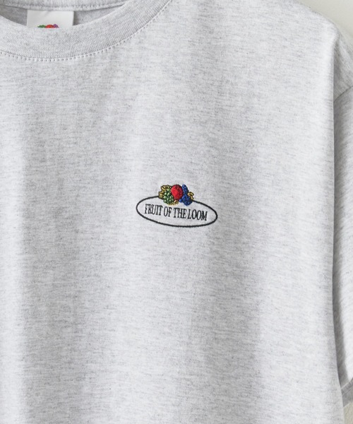 FRUIT OF THE LOOM(フルーツオブザルーム)の「FRUIT OF THE LOOM /フルーツオブザルーム Embroidery T-Shirt Tシャツ メンズ 秋物 秋服 2026年秋冬(Tシャツ/カットソー・メンズ・ホワイト/ブラック/グレー・XL/M/L)」の15枚目の写真