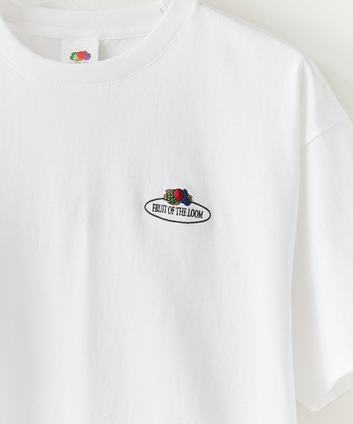 FRUIT OF THE LOOM(フルーツオブザルーム)の「FRUIT OF THE LOOM /フルーツオブザルーム Embroidery T-Shirt Tシャツ メンズ 秋物 秋服 2026年秋冬(Tシャツ/カットソー・メンズ・ホワイト/ブラック/グレー・XL/M/L)」の17枚目の写真