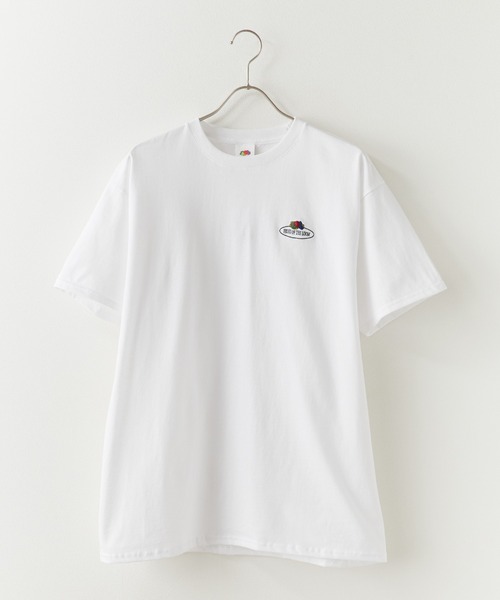 FRUIT OF THE LOOM(フルーツオブザルーム)の「FRUIT OF THE LOOM /フルーツオブザルーム Embroidery T-Shirt Tシャツ メンズ 秋物 秋服 2026年秋冬(Tシャツ/カットソー・メンズ・ホワイト/ブラック/グレー・XL/M/L)」の9枚目の写真