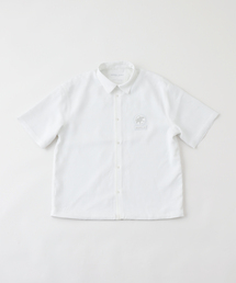HUNTING WORLD / ハンティングワールド SYNTHETIC LINEN S/S SHIRT