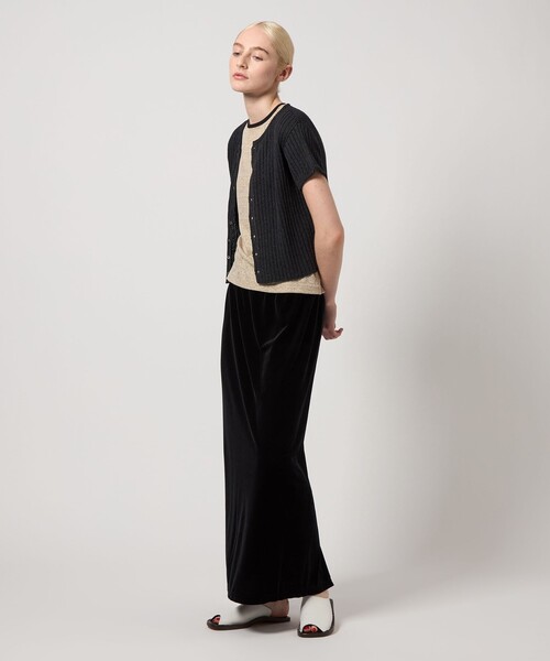 Steven Alan（スティーブンアラン）の「＜Steven Alan＞リンガー タンクトップ（タンクトップ・レディース・ダークブラウン/ネイビー/ナチュラル/ライトピンク・FREE）」の6枚目の写真