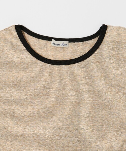 Steven Alan（スティーブンアラン）の「＜Steven Alan＞リンガー タンクトップ（タンクトップ・レディース・ダークブラウン/ネイビー/ナチュラル/ライトピンク・FREE）」の14枚目の写真