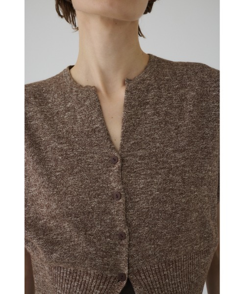 Mix yarn rib knit ミックスヤーンリブニット RESTOCK PRE ORDER】Mix yarn rib knit ミックスヤーン
