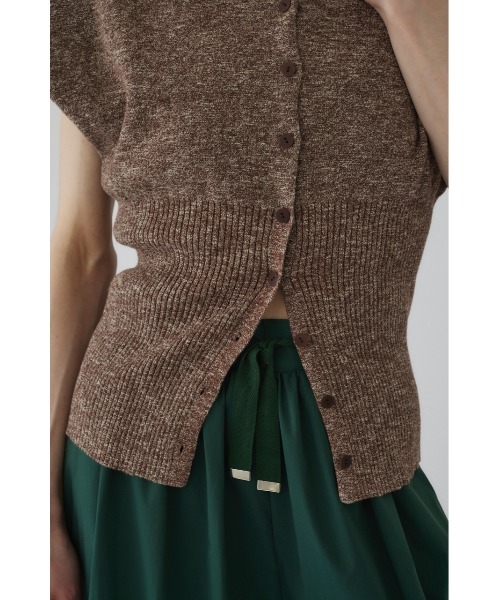 Mix yarn rib knit ミックスヤーンリブニット Mix yarn rib knit ミックスヤーンリブニット（ニット/セーター