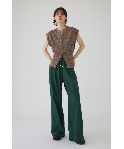 RIM.ARK ミックスヤーンリブニット