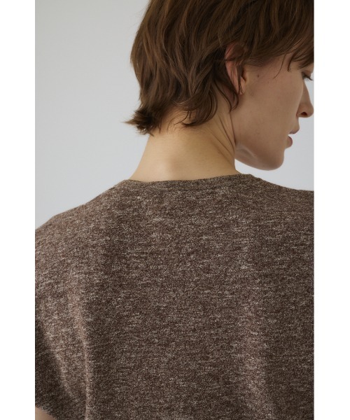 ミックスヤーンリブニット Mix yarn rib knit ミックスヤーンリブニット（ニット/セーター