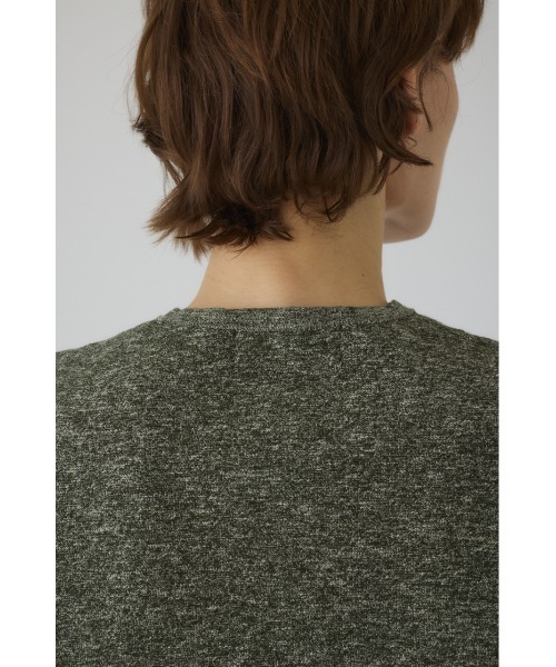 Mix yarn rib knit ミックスヤーンリブニット（ニット/セーター