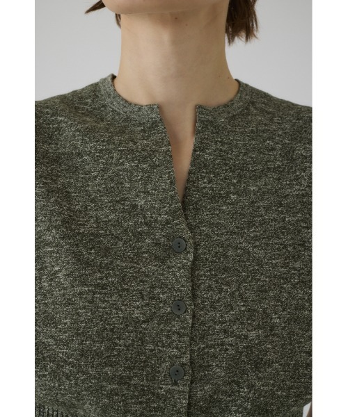 ミックスヤーンリブニット Mix yarn rib knit ミックスヤーンリブニット（ニット/セーター