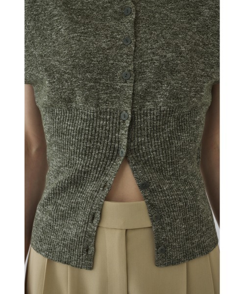 Mix yarn rib knit ミックスヤーンリブニット（ニット/セーター