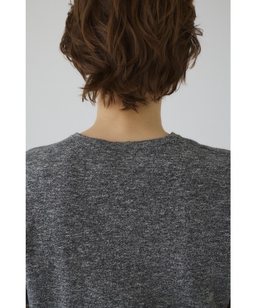 ミックスヤーンリブニット Mix yarn rib knit ミックスヤーンリブニット（ニット/セーター