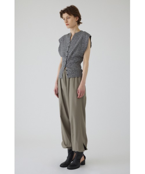 Mix yarn rib knit ミックスヤーンリブニット（ニット/セーター