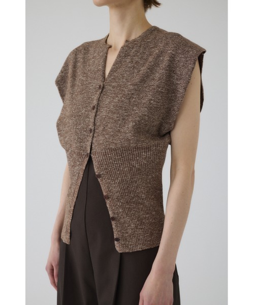 Mix yarn rib knit ミックスヤーンリブニット（ニット/セーター）｜RIM