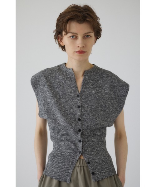 Mix yarn rib knit ミックスヤーンリブニット（ニット/セーター）｜RIM