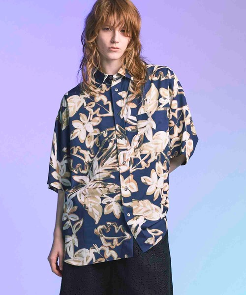MAISON SPECIAL(メゾンスペシャル)の「《UNISEX》【LIMITED EDITION】ORIGINAL GRAPHIC Prime-Over Regular Collar Short Sleeve Shirt/オリジナルグラフィックプライムオーバーレギュラーカラーショートスリーブシャツ【MAISON SPECIAL/メゾンスペシャル】(シャツ/ブラウス・メンズ・その他6/その他7/その他8/その他9/その他10/その他11/その他12/その他13/その他14/その他15/その他16/その他17/その他19/その他20/その他1/その他2/その他3/その他4/その他5・1/2)」の9枚目の写真