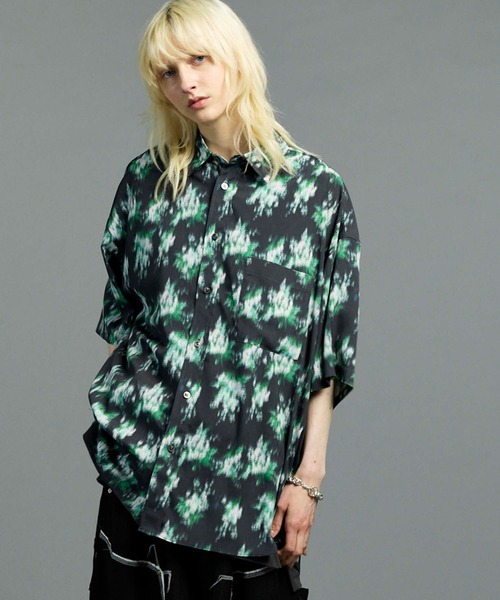 新品未使用 maison special limited editionシャツ LIMITED EDITION】ORIGINAL GRAPHIC Prime-Over Regular Collar