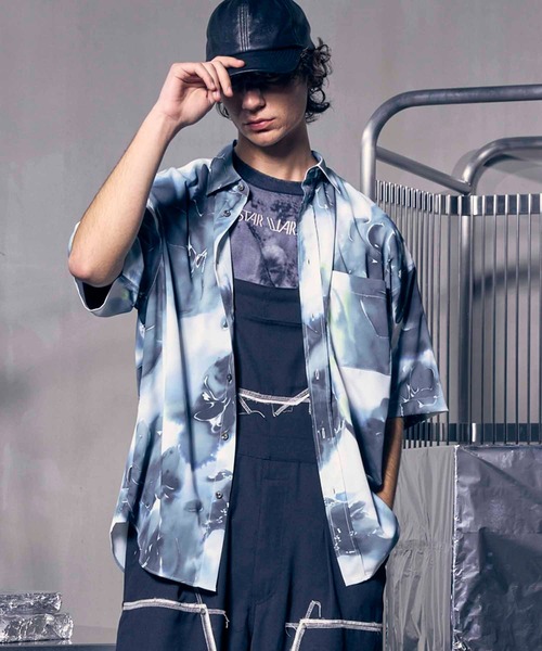 MAISON SPECIAL(メゾンスペシャル)の「《UNISEX》【LIMITED EDITION】ORIGINAL GRAPHIC Prime-Over Regular Collar Short Sleeve Shirt/オリジナルグラフィックプライムオーバーレギュラーカラーショートスリーブシャツ【MAISON SPECIAL/メゾンスペシャル】(シャツ/ブラウス・メンズ・その他6/その他7/その他8/その他9/その他10/その他11/その他12/その他13/その他14/その他15/その他16/その他17/その他19/その他20/その他1/その他2/その他3/その他4/その他5・1/2)」の15枚目の写真