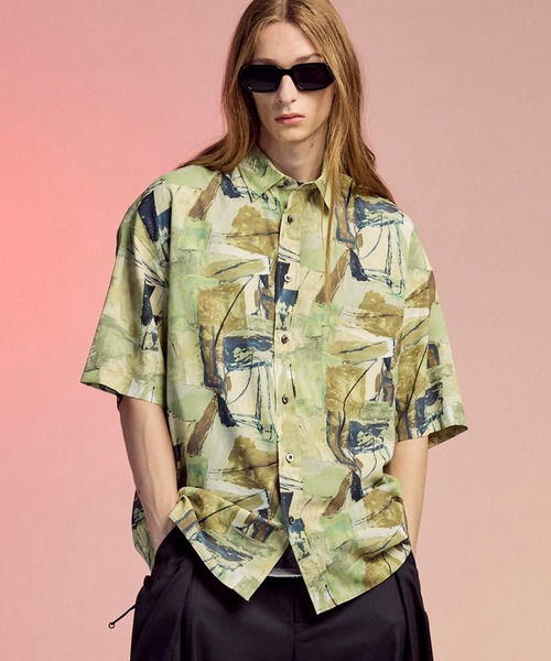 MAISON SPECIAL(メゾンスペシャル)の「《UNISEX》【LIMITED EDITION】ORIGINAL GRAPHIC Prime-Over Regular Collar Short Sleeve Shirt/オリジナルグラフィックプライムオーバーレギュラーカラーショートスリーブシャツ【MAISON SPECIAL/メゾンスペシャル】(シャツ/ブラウス・メンズ・その他6/その他7/その他8/その他9/その他10/その他11/その他12/その他13/その他14/その他15/その他16/その他17/その他19/その他20/その他1/その他2/その他3/その他4/その他5・1/2)」の17枚目の写真