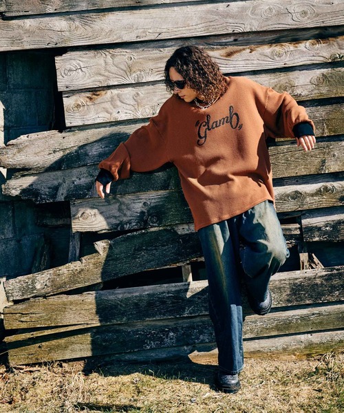 glamb（グラム）の「All Purpose Waffle Cutsew / オールパーポーズワッフルカットソー（Tシャツ/カットソー・メンズ・ブラック/ホワイト/イエロー・S/M/L）」の15枚目の写真