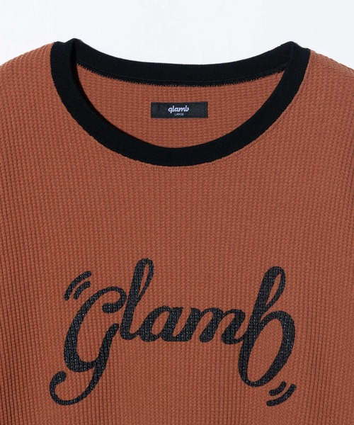 glamb（グラム）の「All Purpose Waffle Cutsew / オールパーポーズワッフルカットソー（Tシャツ/カットソー・メンズ・ブラック/ホワイト/イエロー・S/M/L）」の16枚目の写真