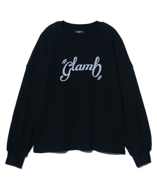 glamb（グラム）の「All Purpose Waffle Cutsew / オールパーポーズワッフルカットソー（Tシャツ/カットソー・メンズ・ブラック/ホワイト/イエロー・S/M/L）」の5枚目の写真