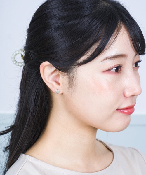 セール】【HARPO/ハルポ】シルバーピアス スター 星 銀製（ピアス（両